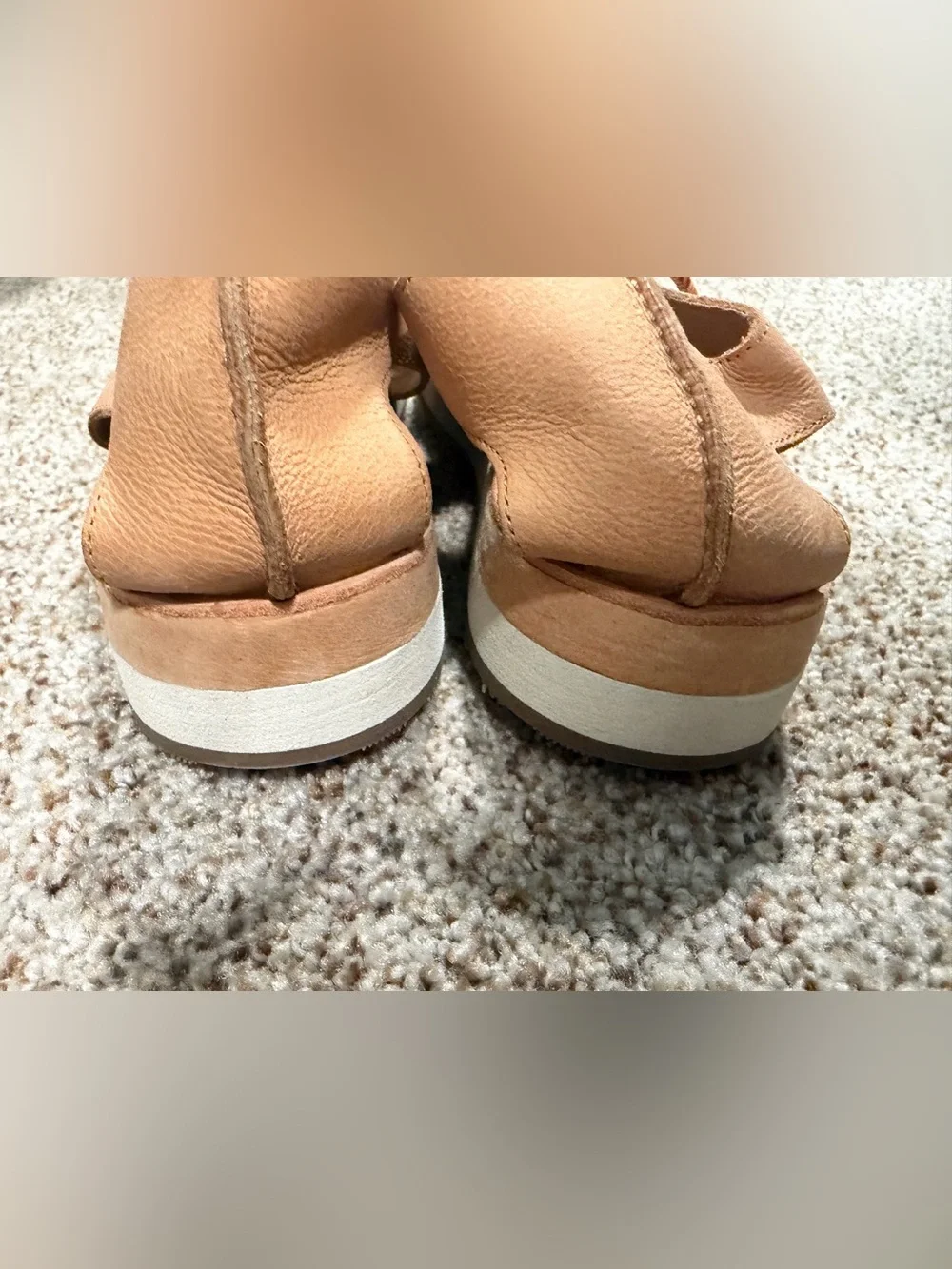 Merrell Roam Cross Lace Leather Sandals Size 10